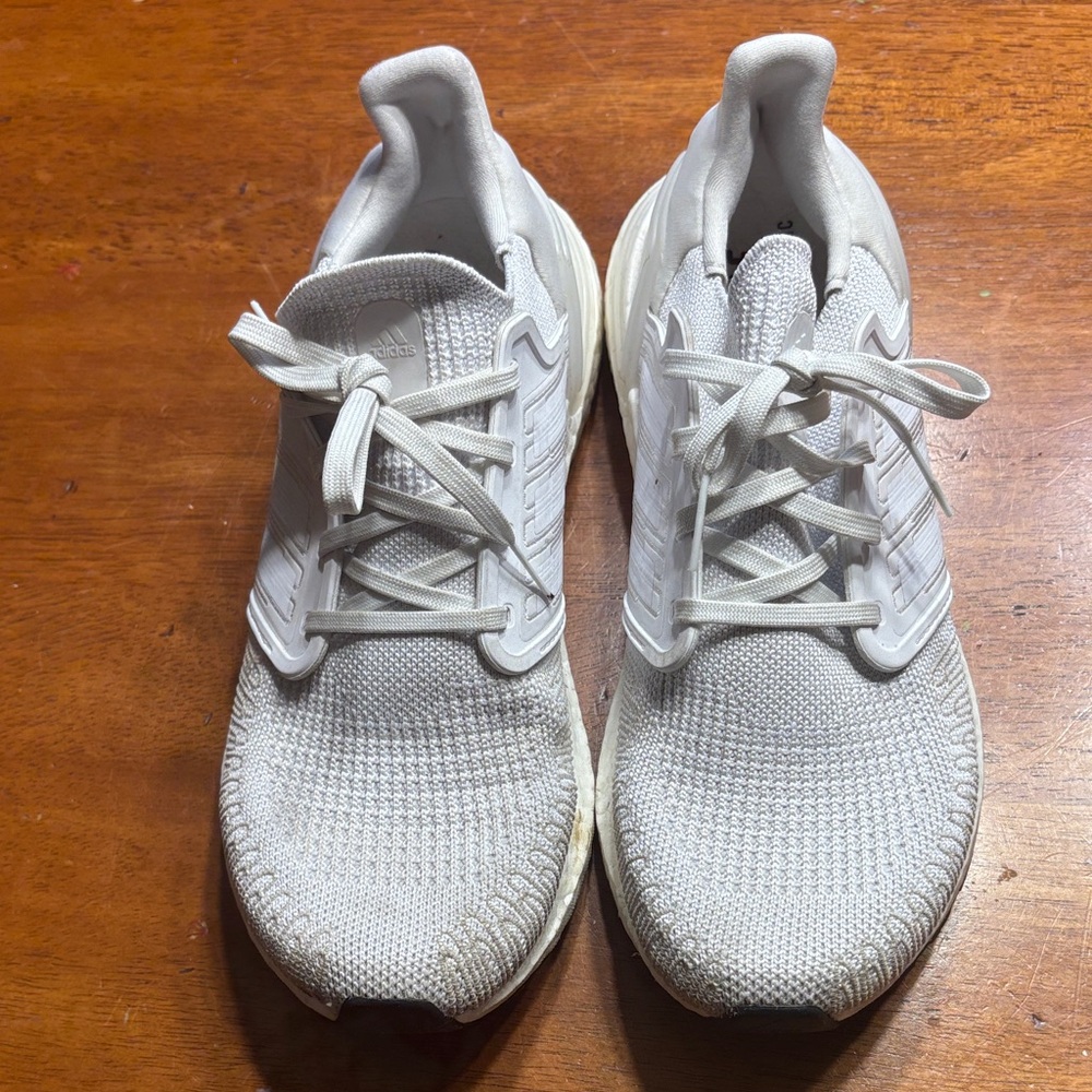 Adidas White Athletic Sneakers